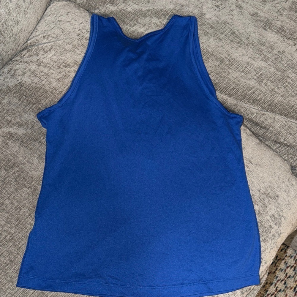 Nike Dri-FIT Womens L Blue One Step Closer To Greatness Graphic Training Tank - Picture 3 of 3